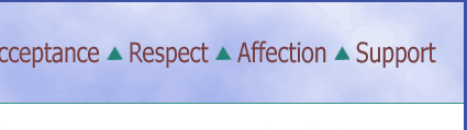 Acceptance Respect Affection Support